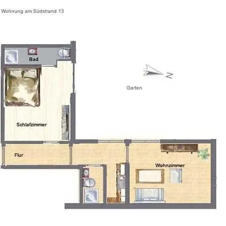 Suedstrand 13 شقة *